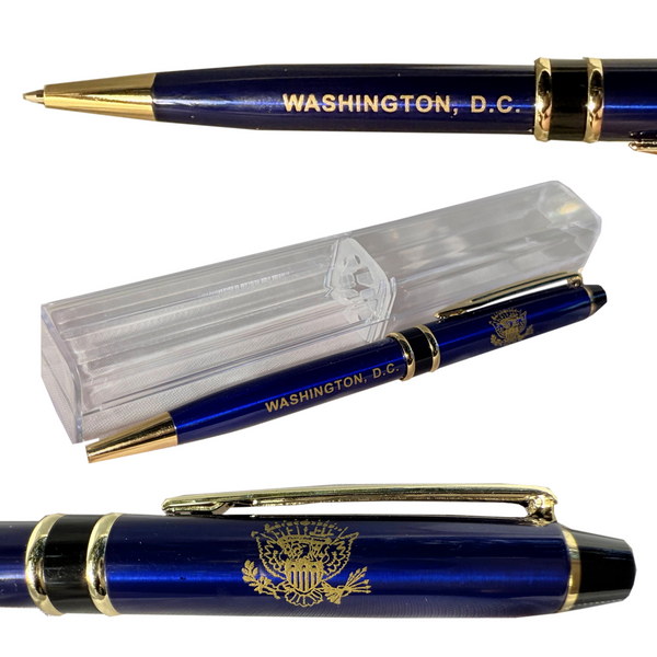 The Great Seal of the United States Souvenir Pen - Royal Blue