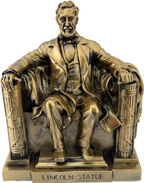 Large Abraham Lincoln Desk Statue