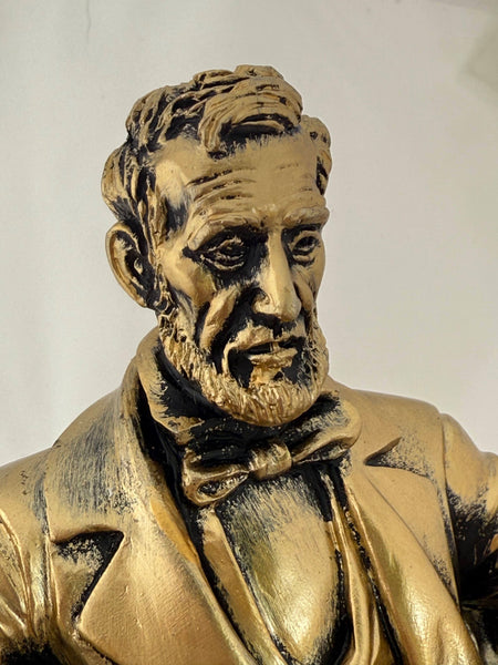 Large Abraham Lincoln Desk Statue