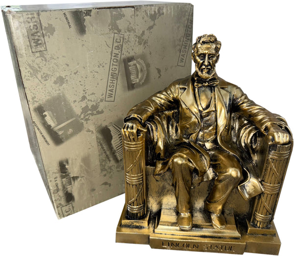 Large Abraham Lincoln Desk Statue