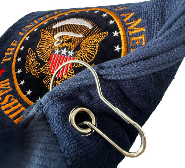 DC Great Again Golf Set – Great Seal, White House & Red Great Again Golf Balls with Embroidered Presidential Golf Towel