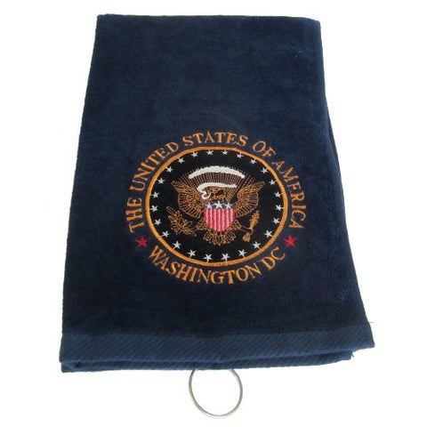 Presidential Seal Golf Towel - Navy